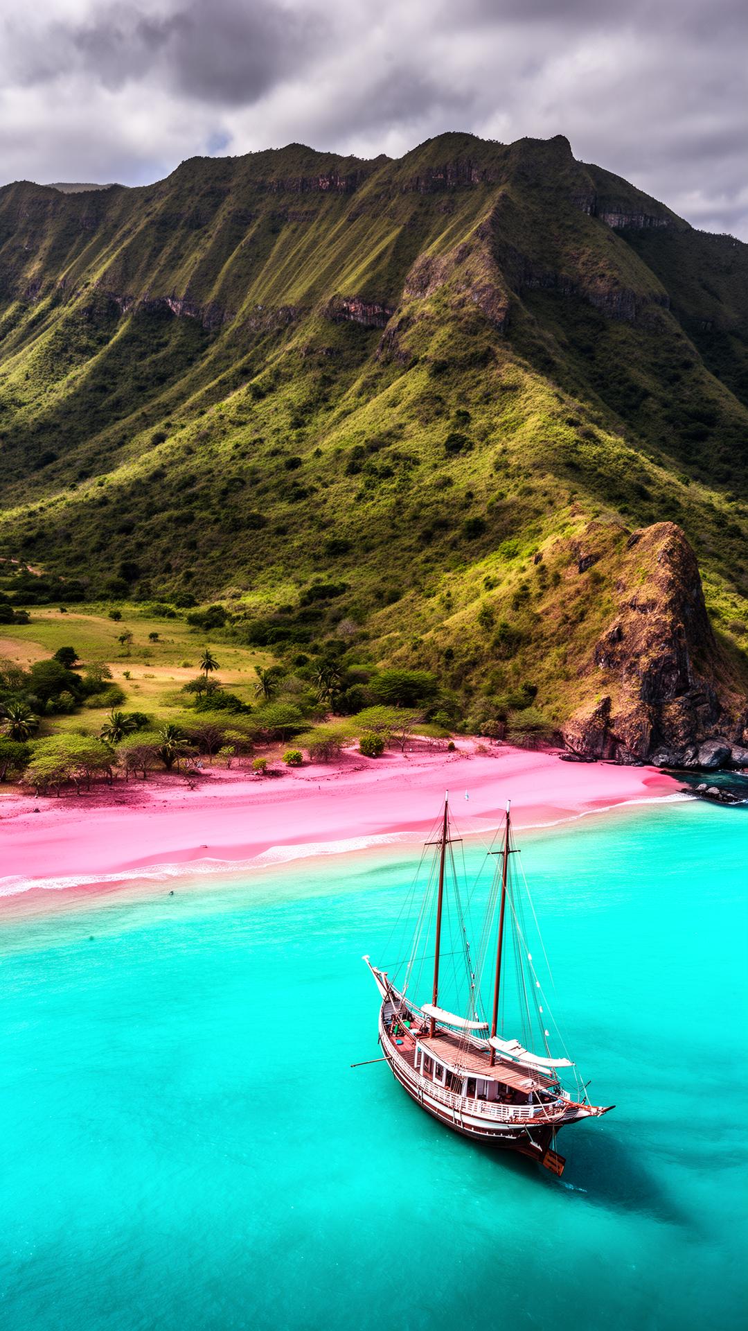 Komodo Islands landscape